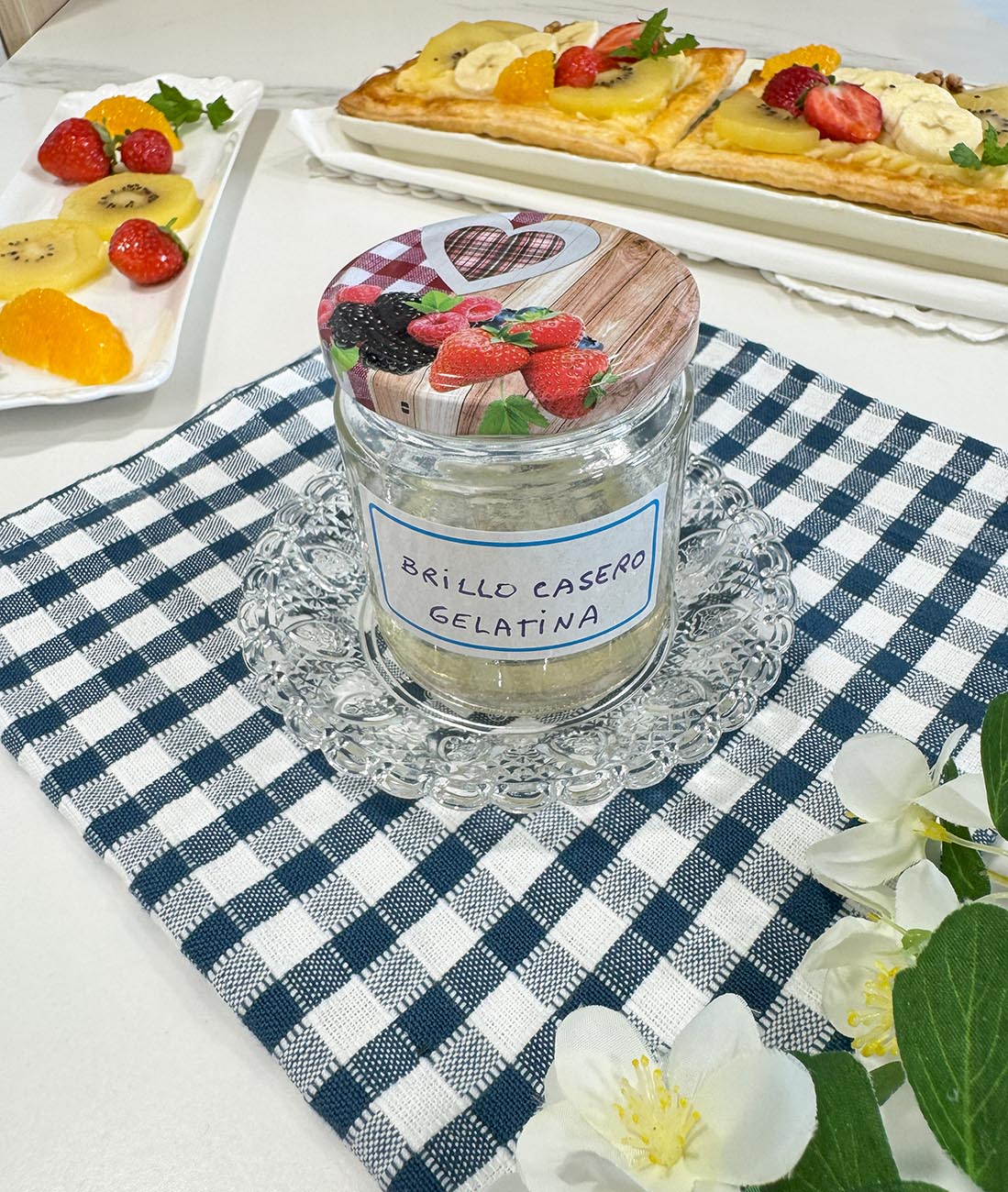 BRILLO DE GELATINA CASERO