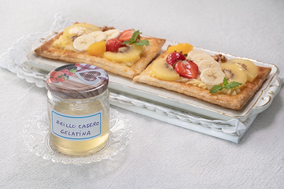 BRILLO DE GELATINA CASERO