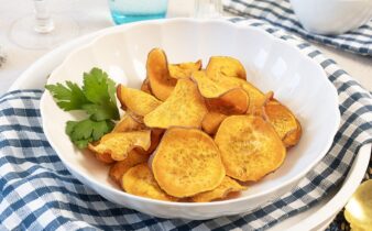 CHIPS DE BONIATO EN FREIDORA DE AIRE