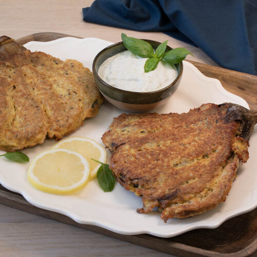 berenjenas en milanesa