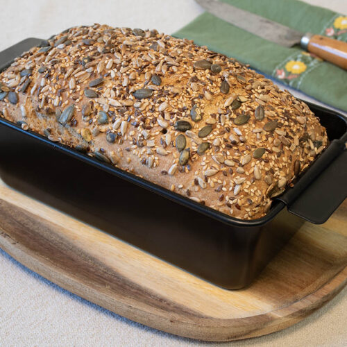 pan de molde de semillas