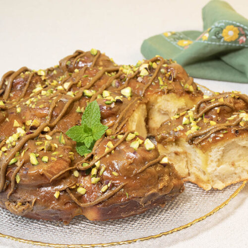 ROLLOS DE CANELA DE PISTACHOS