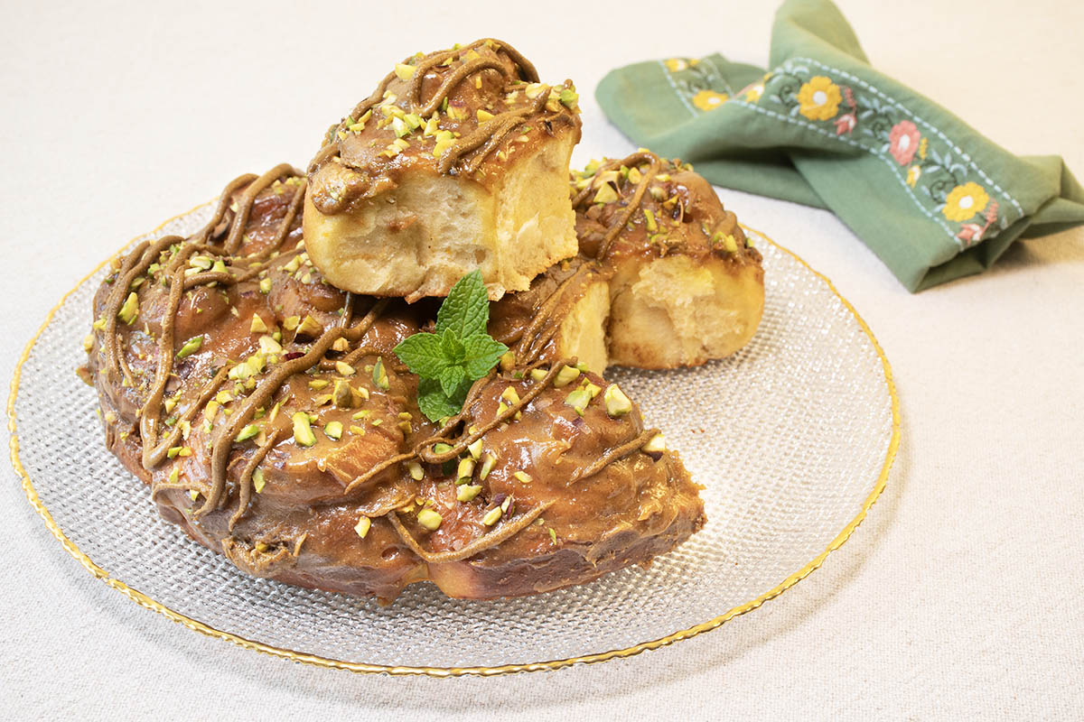rollos de pistachos