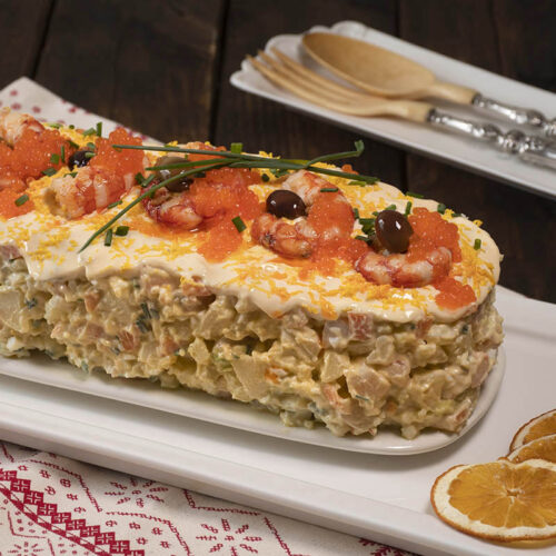 ensaladilla gambas