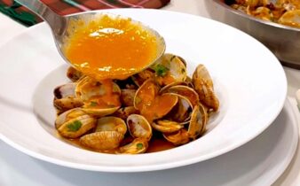 almejas a la marinera