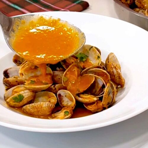 almejas a la marinera