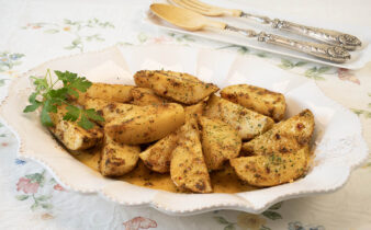 Patatas especiadas al microondas fáciles y rápidas