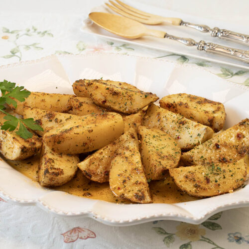 Patatas especiadas al microondas fáciles y rápidas