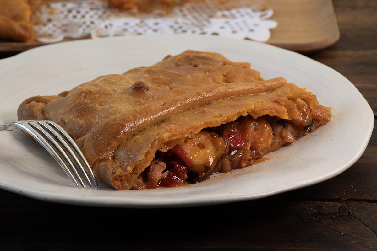 Empanada gallega de pulpo