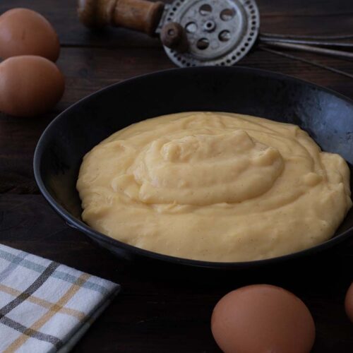 crema pastelera de yemas